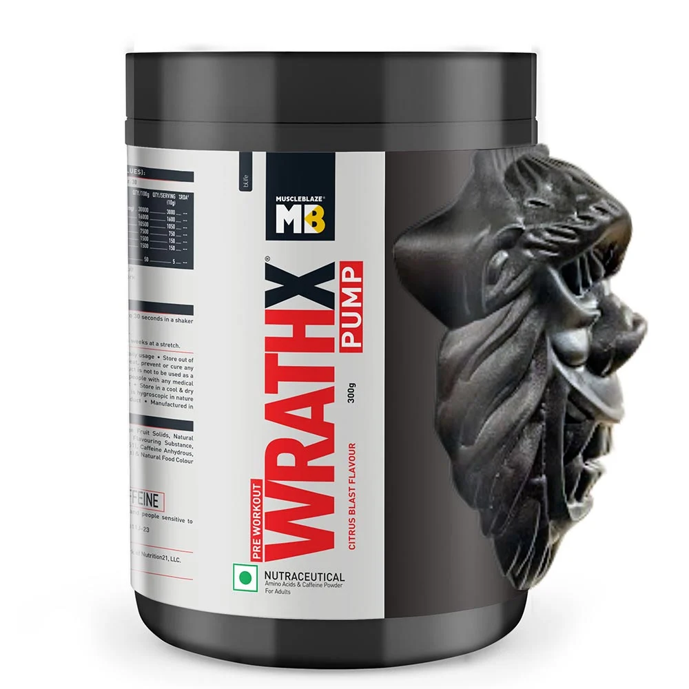 MB Muscleblaze wrathax pump 300gm